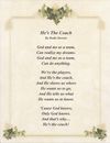 Inspirational Poem "He's The Coach"