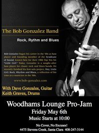 All Pro Blues Jam Hosted By Bob Gonzalez