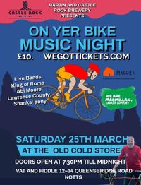 On Yer Bike Music Night