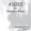 #1015 for Clarinet & Piano