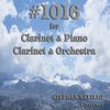 #1016 for Clarinet & Orchestra