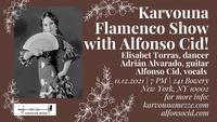 Karvouna Flamenco Show with Alfonso Cid!