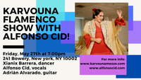 Karvouna Flamenco Show with Alfonso Cid!