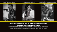 Karvouna Flamenco Show with Alfonso Cid!