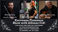 Karvouna Flamenco Show with Alfonso Cid!