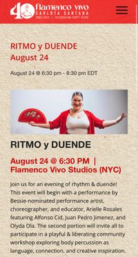 RITMO y DUENDE