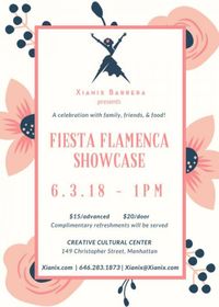 Xianix Barrera Flamenco presents Fiesta Flamenca Showcase