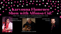 Karvouna Flamenco Show with Alfonso Cid!
