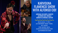 Karvouna Flamenco Show with Alfonso Cid!