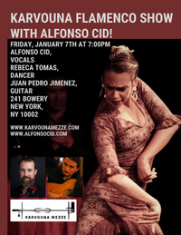 Karvouna Flamenco Show with Alfonso Cid!