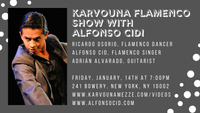 Karvouna Flamenco Show with Alfonso Cid!