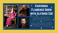 Karvouna Flamenco Show with Alfonso Cid!