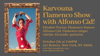 Karvouna Flamenco Show with Alfonso Cid!