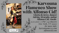 Karvouna Flamenco Show with Alfonso Cid!