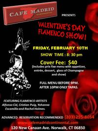 Valentine's Day Flamenco Show