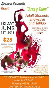 "Arsa y Toma" Adult Students Showcase and Tablao.