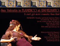 San Valentís is Flamenco at Esperanto.
