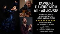 Karvouna Flamenco Show with Alfonso Cid!