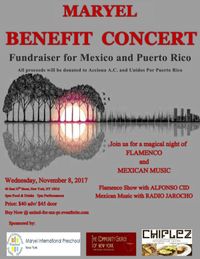 Maryel Benefit Concert-United for Mexico and Puerto Rico