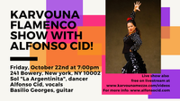 Karvouna Flamenco Show with Alfonso Cid!
