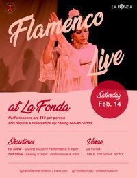 VALENTINE'S DAY FLAMENCO AT LA FONDA