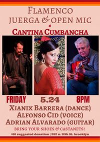 Flamenco Juerga and Open Mic