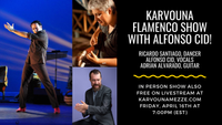 Karvouna Flamenco Show with Alfonso Cid!