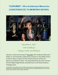 Gurumbé: Afro-Andalucian Memories
