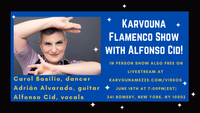 Karvouna Flamenco Show with Alfonso Cid!