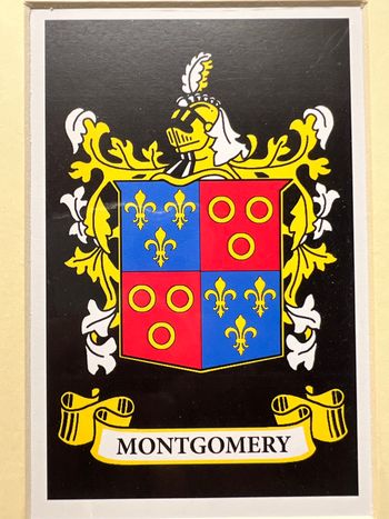 MONTGOMERY family crest (Irish clan)
