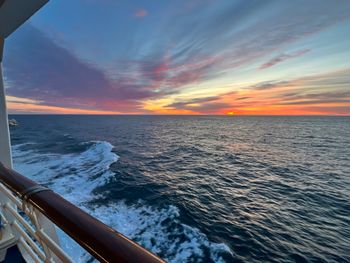 Crossing into the Arctic Circle, north side of Iceland (Coordinates: 66.70670° N, 16.62821° W) - Carnival Pride, 2023

