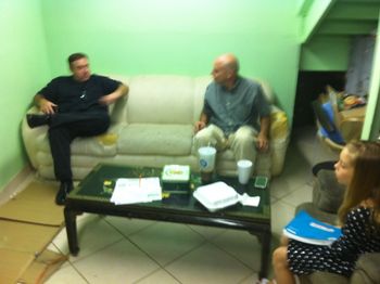 Backstage at the Lake Worth Playhouse 11/4/12 Luxury Backstage Digs
