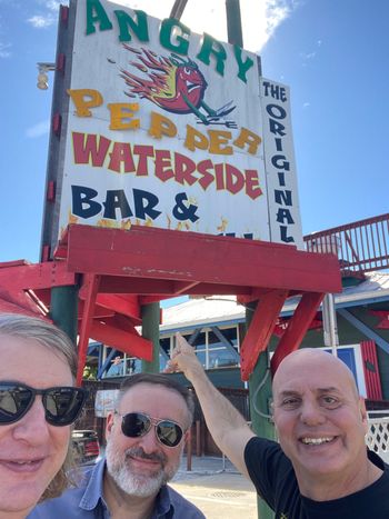 The Angry Pepper - one of our favorite lunch spots!  January  18, 2026.
