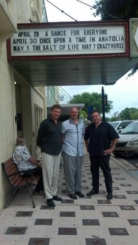 Outside the Theatre before the show - April 30, 2012
