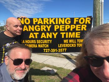 Surely we did not park here!  The Angry Pepper, January 18, 2026.
