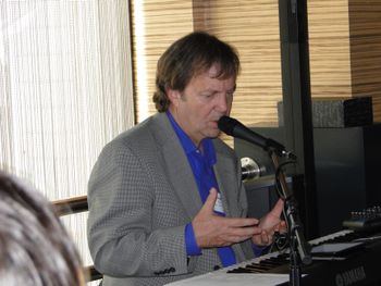 Bill performing Phthalo Lullaby at Ground Zero, 2014
