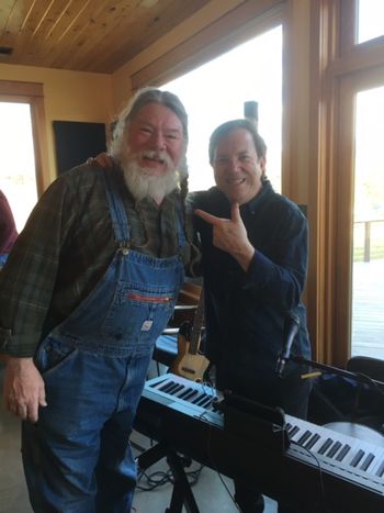 Bill and old friend Bill Rea, 2019.
