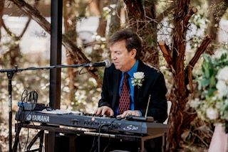 BIll at daughter Erin Vaughan and son-in-law Justin Mills' wedding October 2019
