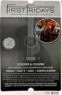 Cooper & Cooper play Cooper, Louis Armstrong and more.