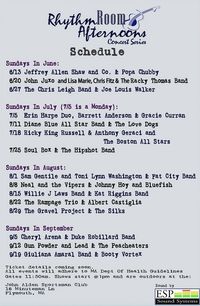 Rhythm Room Afternoon #5 w/Diane Blue!!
