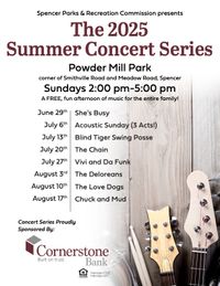 Free Outdoor Show in Spencer!