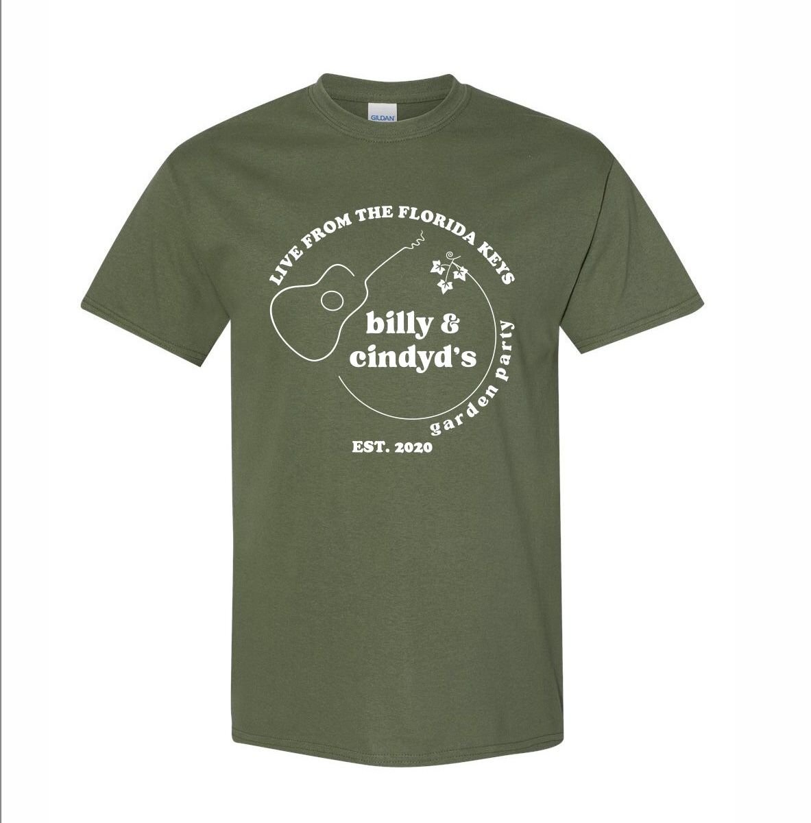 Billy and Cindyd’s Garden party T-shirts
