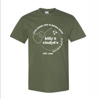 Billy and Cindyd’s Garden party T-shirts