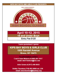 Boys & Girls Club Tournament!