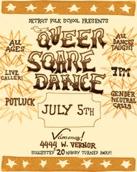 Detroit Folk School Presents: Queer Square Dance + Potluck