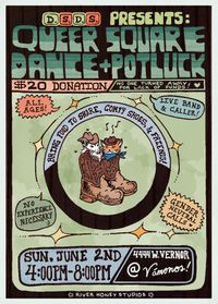 Detroit Square Dance Society - Queer Potluck + Square Dancing