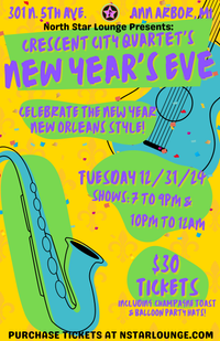 Crescent City Quartet's New Orleans New Year's Eve