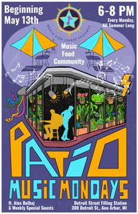 Patio Music Mondays - Alex Belhaj wsg Gerald Ross & Erik McIntyre