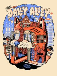 Aaron Jonah Lewis & Alex Belhaj @ Dally in the Alley Garden Stage