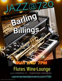 Jazz@720 presents Barling & Billings Jazz Duo